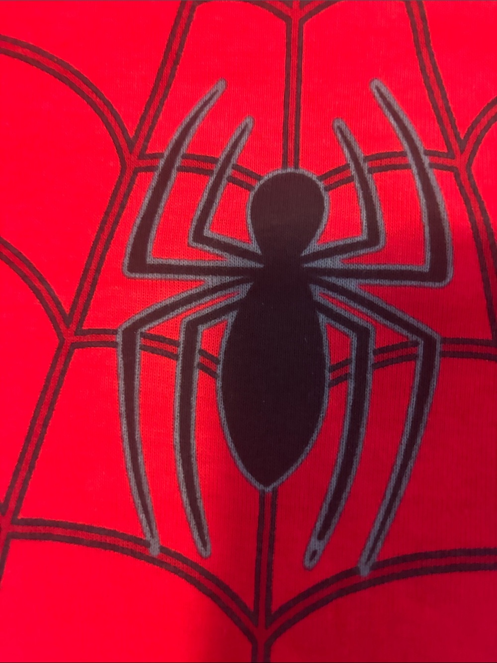 Marvel Spider-Man Red and Blue Kids Pajama Costume - Picture 4 of 7
